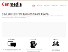 Tablet Screenshot of canmedia.com